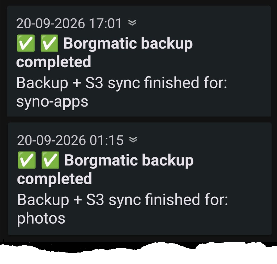 Green checkboxes